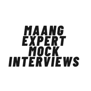 MAANG Expert Mock Interviews